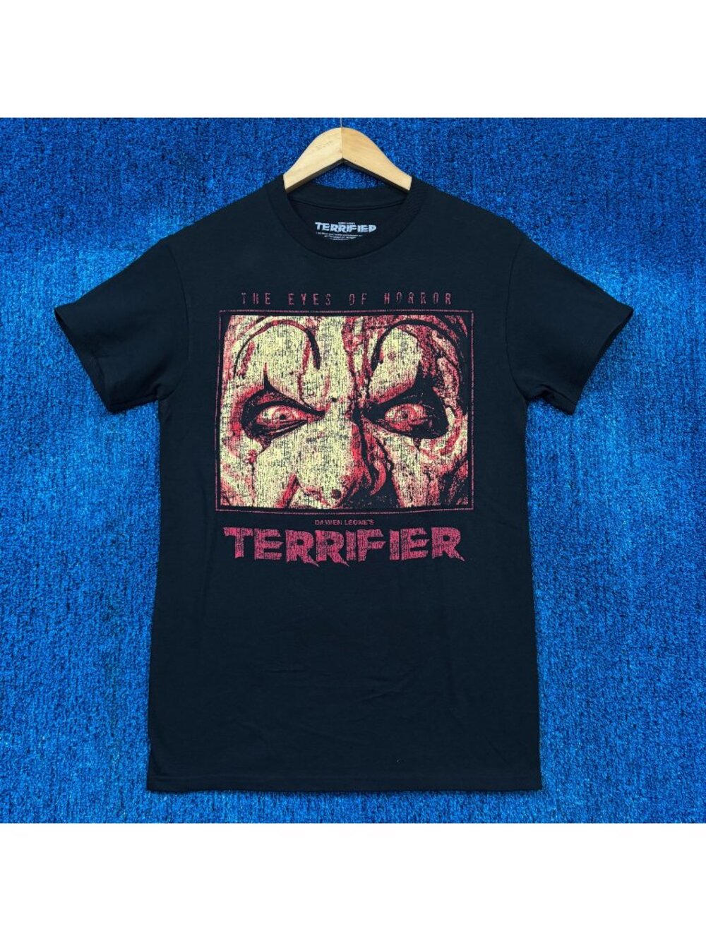 Terrifier The Eyes Of Horror Movie T-Shirt Size Small